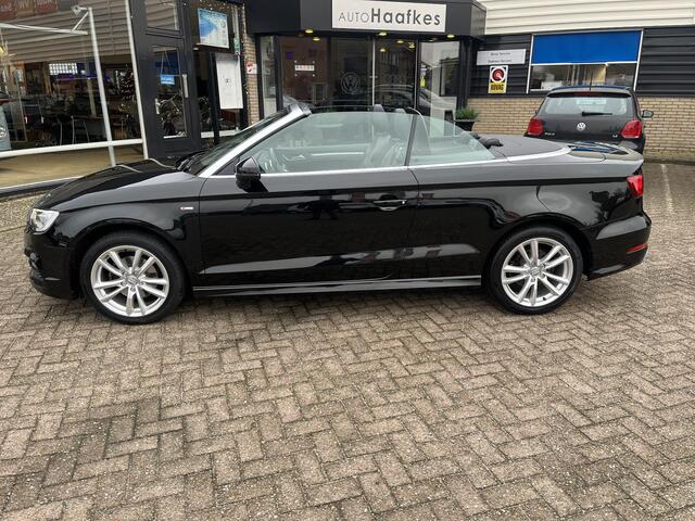 Audi A3 Cabriolet 1.4 TFSI Sport Pro Line S Nek en stoel verwarming, S- line binnen en buiten, PDC, top staat. Dealer onderhouden.