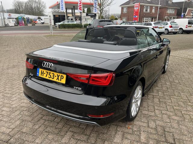 Audi A3 Cabriolet 1.4 TFSI Sport Pro Line S Nek en stoel verwarming, S- line binnen en buiten, PDC, top staat. Dealer onderhouden.