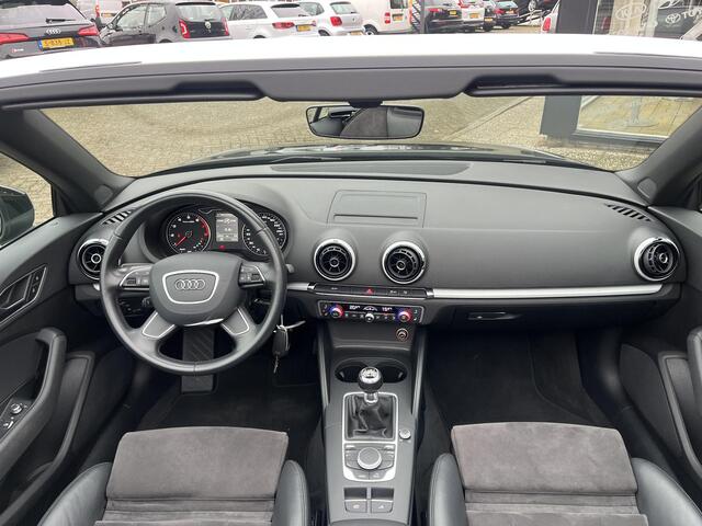 Audi A3 Cabriolet 1.4 TFSI Sport Pro Line S Nek en stoel verwarming, S- line binnen en buiten, PDC, top staat. Dealer onderhouden.