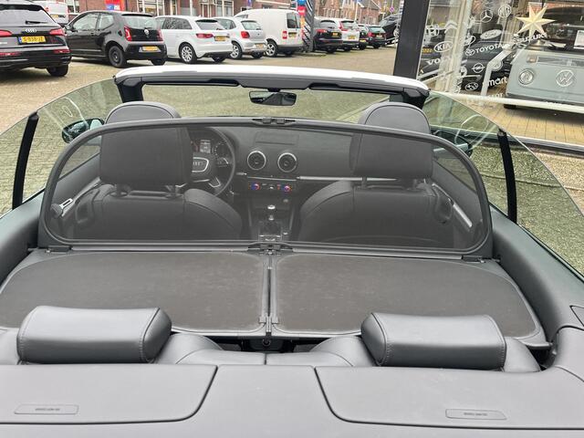 Audi A3 Cabriolet 1.4 TFSI Sport Pro Line S Nek en stoel verwarming, S- line binnen en buiten, PDC, top staat. Dealer onderhouden.