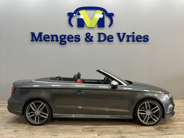 Audi A3 Cabriolet 2.0 TFSI S3 quattro Pro Line Plus NL Auto | Airco ECC | LED | Virtual | B&O | Leer | Nekverwarming | Camera | 19" velgen | Navigatie | Cruise Control | Isofix | NAP |