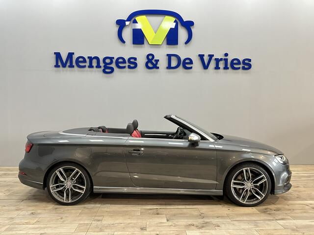 Audi A3 Cabriolet 2.0 TFSI S3 quattro Pro Line Plus NL Auto | Airco ECC | LED | Virtual | B&O | Leer | Nekverwarming | Camera | 19" velgen | Navigatie | Cruise Control | Isofix | NAP |