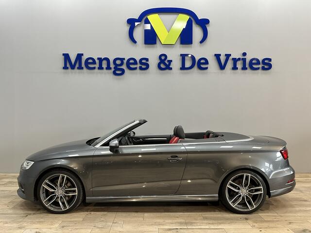 Audi A3 Cabriolet 2.0 TFSI S3 quattro Pro Line Plus NL Auto | Airco ECC | LED | Virtual | B&O | Leer | Nekverwarming | Camera | 19" velgen | Navigatie | Cruise Control | Isofix | NAP |