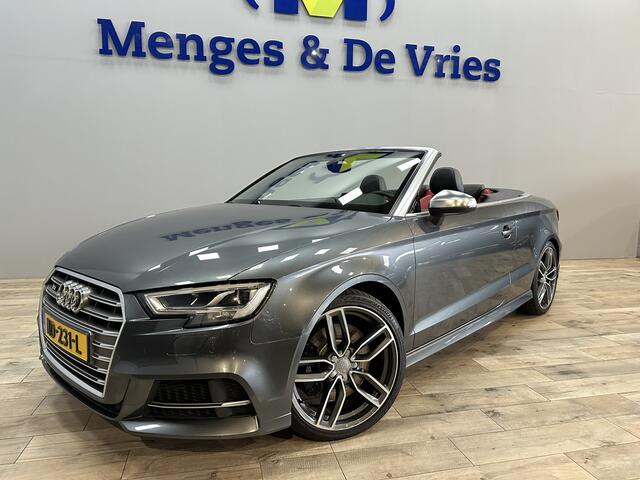 Audi A3 Cabriolet 2.0 TFSI S3 quattro Pro Line Plus NL Auto | Airco ECC | LED | Virtual | B&O | Leer | Nekverwarming | Camera | 19" velgen | Navigatie | Cruise Control | Isofix | NAP |