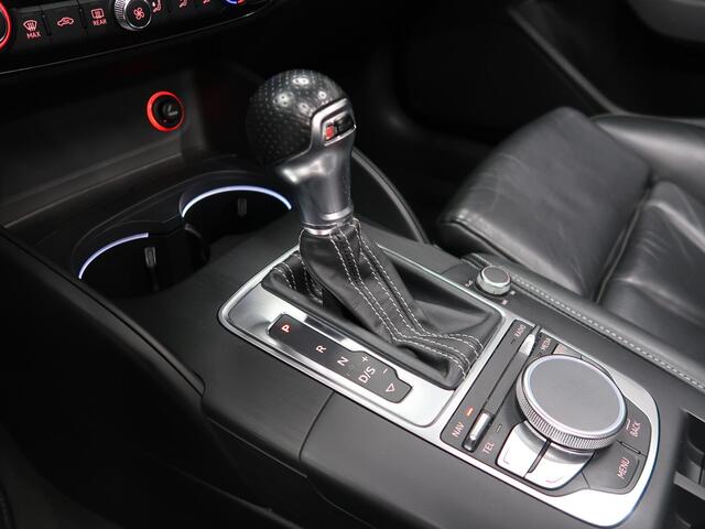 Audi A3 Cabriolet 1.4 TFSI CoD Ambiente Pro Line Plus Open Days 3x S Line Automaat Nekverwarming Leer Navi Sportstoelen 19 inch Sportvelgen PDC Cruise control Metallic Boekjes Nette staat Windscherm