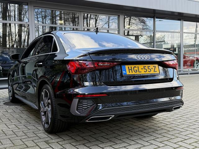 Audi A3 Limousine 35 TFSI 150PK AUT. *!* S-LINE *!* RADAR/ VIRTUAL/ CARPLAY/ 18 INCH/ LED *!*