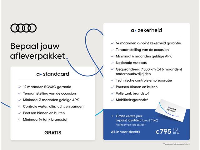 Audi A3 Limousine 30 TFSI S edition 110 pk S-tronic | Verlengde garantie | Navigatie | Parkeersensoren achter | Cruise control | Autom. airco | Full-LED koplampen | S-line |