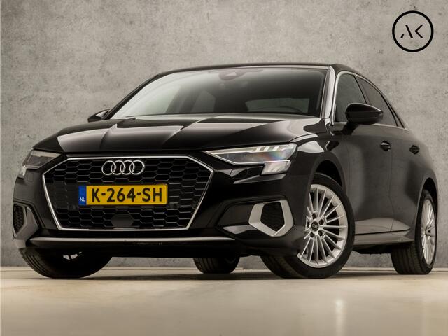 Audi A3 Limousine 30 TFSI Business Sport Automaat (APPLE CARPLAY, GROOT NAVI, CAMERA, GETINT GLAS, DYNAMISCHE KNIPPERLICHTEN, SPORTSTOELEN, FULL LED KOPLAMPEN, CRUISE, NIEUWSTAAT)