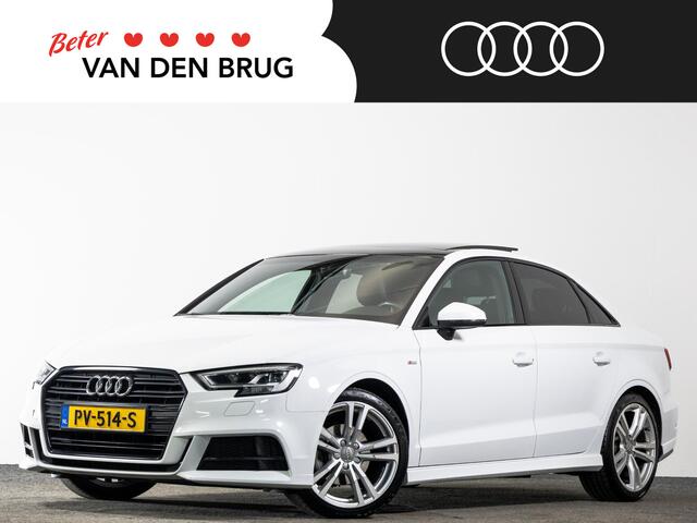 Audi A3 Limousine S-Line 1.5 TFSI 150 PK AUTOMAAT | LED | Panoramadak | Black Optiek | Navigatie |