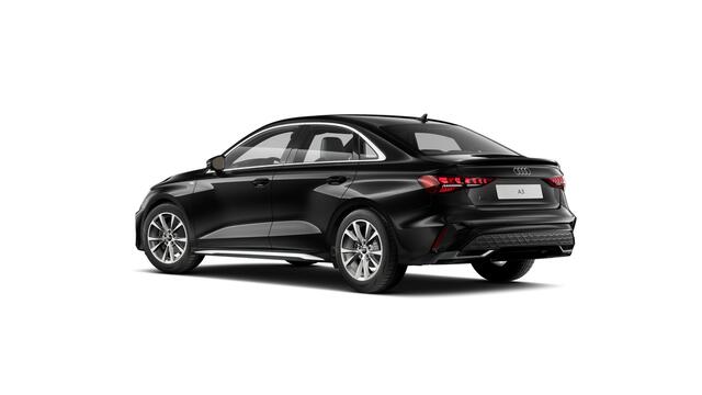 Audi A3 Limousine 30 TFSI 116 S tronic S edition Automaat | Ledkoplampen, ledachterlichten, dynamische knipperlichten achter | Infotainmentpakket Connectivity | Audi soundsystem | S line-interieur met sportstoelen en zwarte stoffen-kunstlederen bekleding | Assist