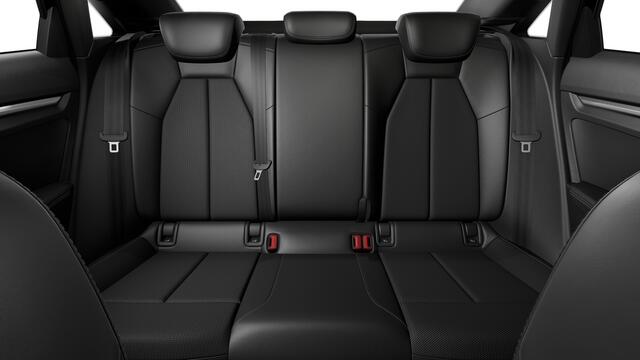 Audi A3 Limousine 30 TFSI 116 S tronic S edition Automaat | Ledkoplampen, ledachterlichten, dynamische knipperlichten achter | Infotainmentpakket Connectivity | Audi soundsystem | S line-interieur met sportstoelen en zwarte stoffen-kunstlederen bekleding | Assist
