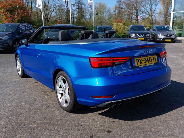 Audi A3 Cabriolet 1.4 TFSI Sport Cabrio Edition | Origineel NL | Navi | Airco | Cruise | Led Koplampen | Pdc | Bluetooth Carkit+Streaming | Sportstoelen | Licht+Regensensor | 17''lm | Windscherm