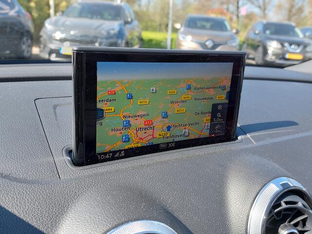 Audi A3 Cabriolet 1.4 TFSI Sport Cabrio Edition | Origineel NL | Navi | Airco | Cruise | Led Koplampen | Pdc | Bluetooth Carkit+Streaming | Sportstoelen | Licht+Regensensor | 17''lm | Windscherm