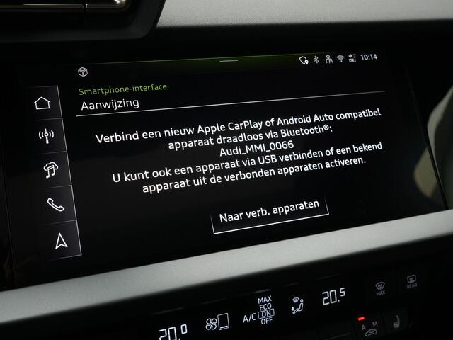 Audi A3 Limousine 30 TFSI 116 pk S-tronic S edition / S-line | Panoramadak | Matrix LED | Parkeersensoren voor/achter | Adaptive Cruise | Stoelverwarming | 19 inch