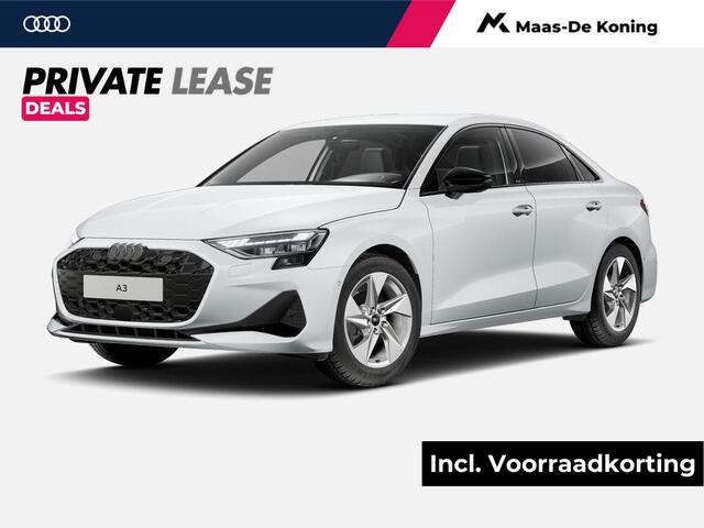 Audi A3 Limousine Advanced edition 30 TFSI 116 PK Limousine · Sonos · Optiekpakket zwart plus · Lichtpakket plus ambient light