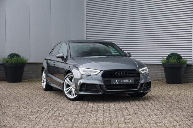 Audi A3 Limousine 30 TFSI 3x S-line NAP|Virtual|Stoelverw|Zwart optiek