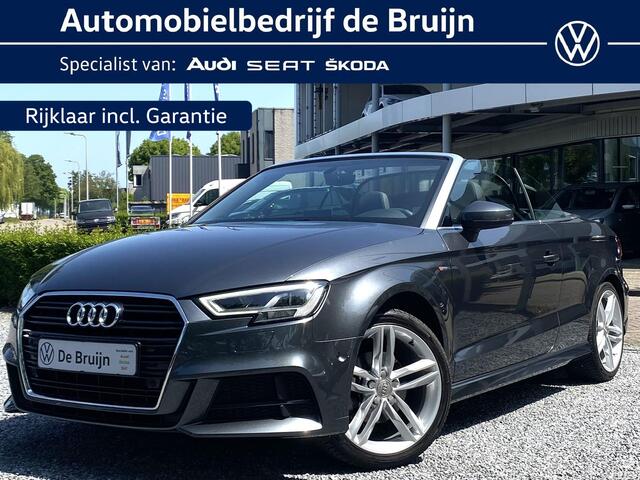 Audi A3 Cabriolet 1.5 TFSI 150pk Aut. S-Line (2x) (Trekhaak,Camera,Nekverw,Virtual,Navi)
