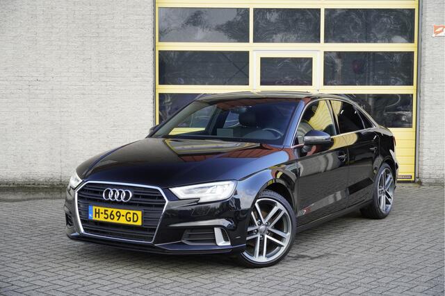 Audi A3 Limousine 30 TDI Advance Sport BJ2019 Lmv 18" | Led | Pdc | Navi | Dynamische knipperlichten | Climate control | Cruise control | Sportstoelen | Verwarmde voorstoelen | Zwarte hemel | Extra getint glas