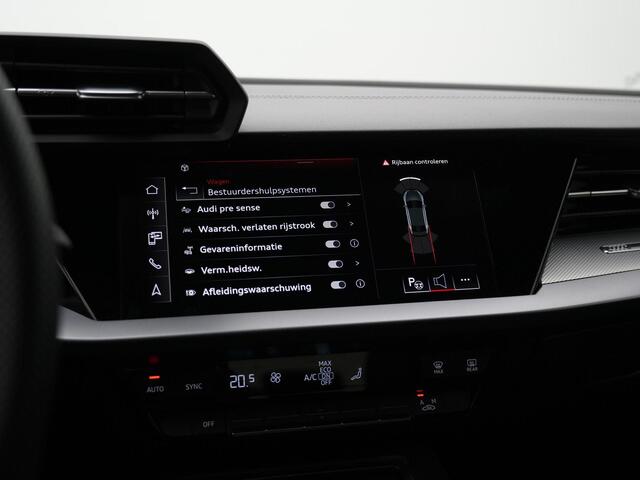 Audi A3 Limousine 30 TFSI 116 pk S-tronic S-Line Business Edition | Navigatie | Parkeersensoren voor/achter | Sportonderstel | Afgevlakt sportstuur