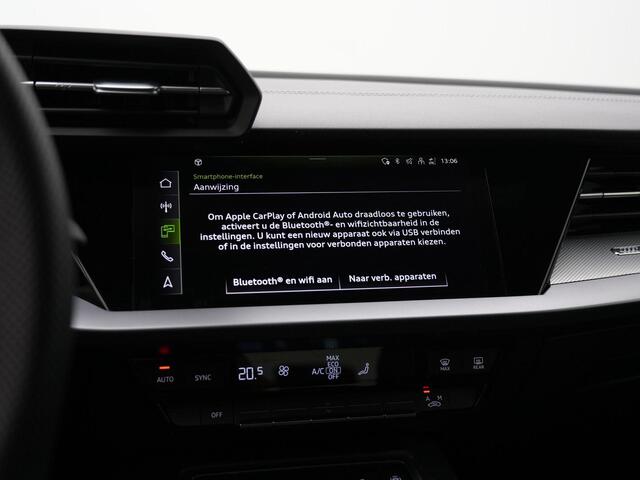 Audi A3 Limousine 30 TFSI 116 pk S-tronic S-Line Business Edition | Navigatie | Parkeersensoren voor/achter | Sportonderstel | Afgevlakt sportstuur