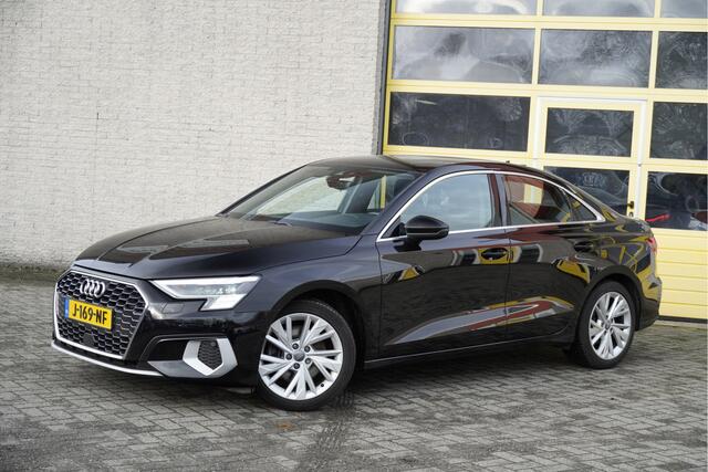 Audi A3 Limousine 35 TFSI 150PK! Automaat Business Edition BJ2020 Lmv 17" | Led | Pdc | Navi | Dynamische knipperlichten | App-Connect | Virtual cockpit | Climate control | Cruise control | Sportstoelen | Getint glas