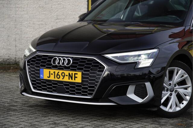 Audi A3 Limousine 35 TFSI 150PK! Automaat Business Edition BJ2020 Lmv 17" | Led | Pdc | Navi | Dynamische knipperlichten | App-Connect | Virtual cockpit | Climate control | Cruise control | Sportstoelen | Getint glas