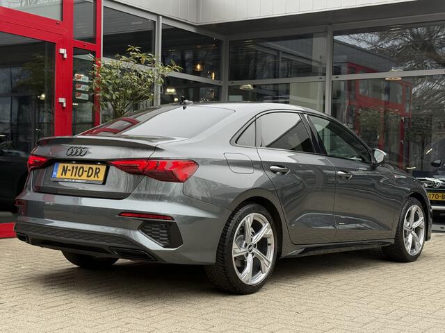 Audi A3 Limousine 30 TFSI AUT. *!* 2x S-LINE *!* CARPLAY/ LED/ 18 INCH/ BLACK OPTIEK/ PRIVACY GLAS *!*