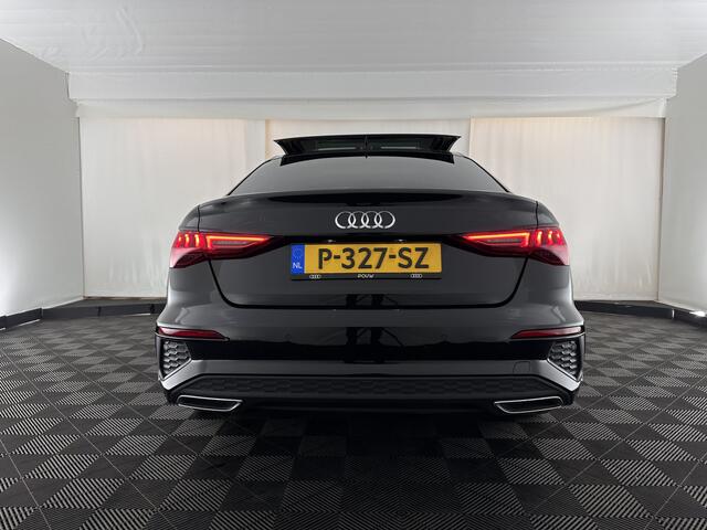 Audi A3 Limousine 30 TFSI S edition S-Line Aut. *PANO | LEATHER-FABRIC | FULL-LED | AMBIENTLIGHT | SPORTSEATS | DIGI-COCKPIT | NAVI-FULLMAP | PRIVACYGLASS | SHIFTPADDLES | DAB+ | CRUISE | PDC | 18"ALU*