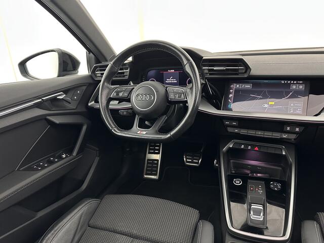 Audi A3 Limousine 30 TFSI S edition S-Line Aut. *PANO | LEATHER-FABRIC | FULL-LED | AMBIENTLIGHT | SPORTSEATS | DIGI-COCKPIT | NAVI-FULLMAP | PRIVACYGLASS | SHIFTPADDLES | DAB+ | CRUISE | PDC | 18"ALU*