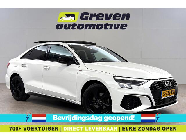Audi A3 Limousine 35 TFSI S-Line Black Optic | Pano | Virtual | Carplay | Sfeer | Adap. Cruise | Parkeersens. | Keyless