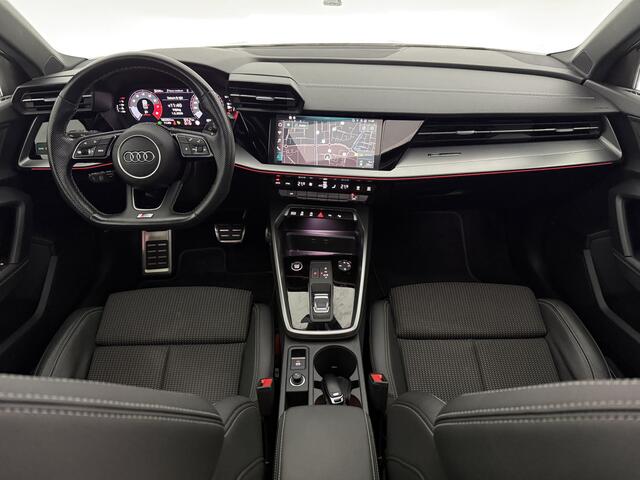 Audi A3 Limousine 35 TFSI S-Line Black Optic | Pano | Virtual | Carplay | Sfeer | Adap. Cruise | Parkeersens. | Keyless