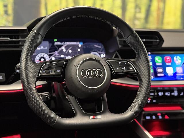Audi A3 Limousine 2.0 TFSI S3 quattro | 310 PK! | Panoramadak | Apple Carplay | Android Auto | Camera | Sfeerverlichting | Lane Assist | Adaptieve Cruise Control | LED | DAB | Navigatie |