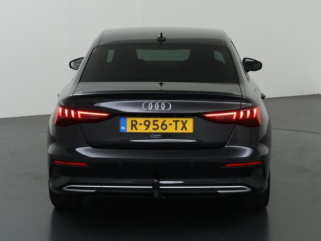 Audi A3 Limousine 35 TFSI S edition | S-Line | Trekhaak | LED | Black Optic | Virtual Cockpit | Navigatie | Sportstoelen | Apple CarPlay/Android Auto | Stoelverwarming | DAB | Adaptieve Cruise Control |