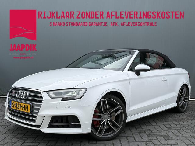 Audi A3 Cabriolet BWJ 2017 2.0 TFSI 310 PK S3 quattro Pro Line Plus | NIEUW BINNEN! | B&O | RS ZETELS | STOELVERW. | AFGEVLAKT STUURWIEL |