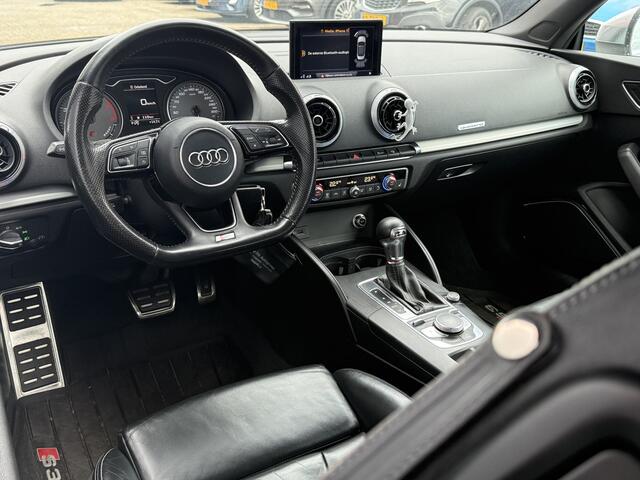 Audi A3 Cabriolet BWJ 2017 2.0 TFSI 310 PK S3 quattro Pro Line Plus | NIEUW BINNEN! | B&O | RS ZETELS | STOELVERW. | AFGEVLAKT STUURWIEL |