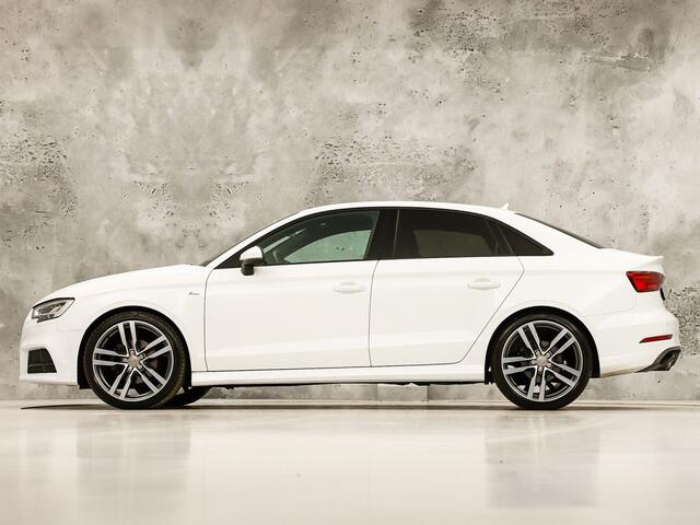Audi A3 Limousine 1.0 TFSI S-Line Sport (2X S-LINE, GROOT NAVI, CLIMATE, DYNAMISCHE KNIPPERLICHTEN, SPORTSTOELEN, LEDER, GETINT GLAS, NIEUWE APK, NIEUWSTAAT)