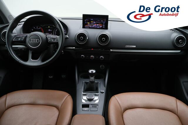 Audi A3 Limousine 30 TFSI Pro Line Leer, Airco, Bi-Xenon, Cruise, Navigatie, Bluetooth, PDC, 18''