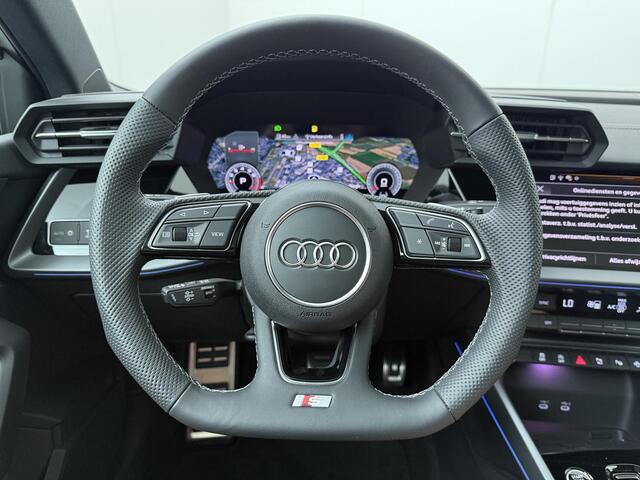 Audi A3 Limousine 30 TFSI S edition 116 pk S-tronic | 18" Velgen lichtmetaal | Elektrisch Panoramadak | Carbon achterspoiler | Assistentie Pakket |