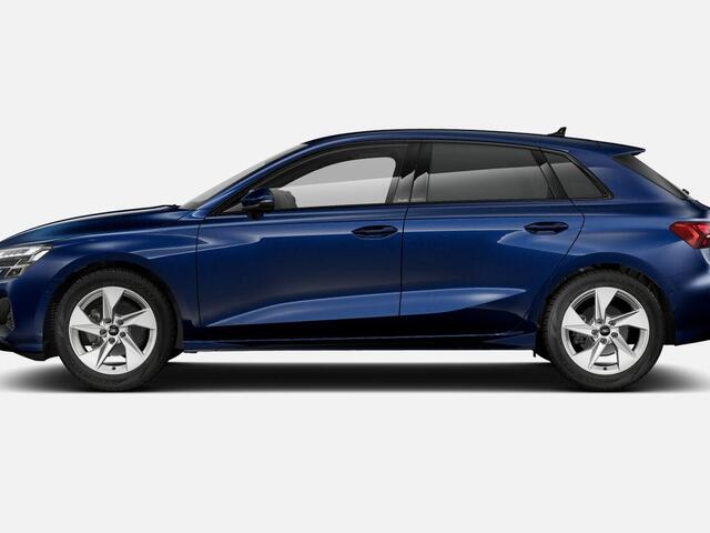 Audi A3 SPORTBACK Advanced edition 30 TFSI 116 pk · Assistentiepakket plus · Afgevlakt stuurwiel mf · Privacy glas