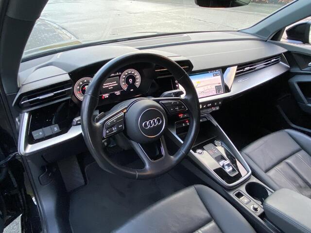 Audi A3 SPORTBACK 35 TFSi (1.5) S-Tronic Edition One S-Line met o.a. navi, LED, Park Assist, lederen bekleding, stoelverwarming, etc.