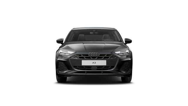 Audi A3 SPORTBACK 35 TFSI 150 S tronic S edition Automaat | Ledkoplampen, ledachterlichten, dynamische knipperlichten achter | Audi soundsystem | Privacy glas (donker getint) | S line-interieur met sportstoelen en zwarte stoffen-kunstlederen bekleding | Optiekpakket zwart 