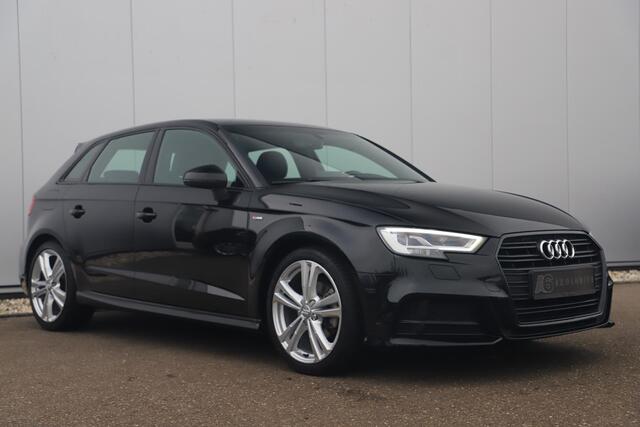 Audi A3 SPORTBACK 35 TFSI CoD S-Line Sport 150PK Automaat Virtual Cockpit Half Leder Stoelverwarming Navigatie Carplay Android 18 inch LMV Full LED Parkeersensor Clima Cruise