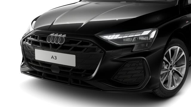 Audi A3 SPORTBACK 40 TFSI e 204 S tronic S edition Automaat | Optiekpakket zwart plus | Audi soundsystem | S line-interieur met sportstoelen en zwarte stoffen-kunstlederen bekleding | Ledkoplampen, ledachterlichten, dynamische knipperlichten achter | Verwarmbare voorstoele