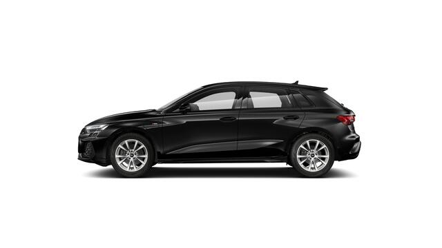 Audi A3 SPORTBACK 40 TFSI e 204 S tronic S edition Automaat | Optiekpakket zwart plus | Audi soundsystem | S line-interieur met sportstoelen en zwarte stoffen-kunstlederen bekleding | Ledkoplampen, ledachterlichten, dynamische knipperlichten achter | Verwarmbare voorstoele