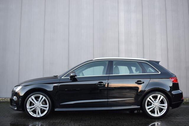 Audi A3 SPORTBACK 1.5 TFSi 150pk Automaat Sport S-Line LED | Half Leder | Sportstoelen | 2xS-Line | Full Map Navi | 18 Inch LMV