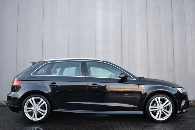 Audi A3 SPORTBACK 1.5 TFSi 150pk Automaat Sport S-Line LED | Half Leder | Sportstoelen | 2xS-Line | Full Map Navi | 18 Inch LMV