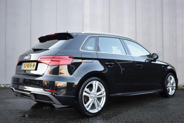 Audi A3 SPORTBACK 1.5 TFSi 150pk Automaat Sport S-Line LED | Half Leder | Sportstoelen | 2xS-Line | Full Map Navi | 18 Inch LMV