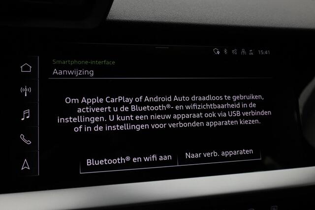 Audi A3 SPORTBACK 30 TFSI 110PK S-tronic S edition | Navi | Full LED | Zwart optiek | Cruise | Clima | 17 inch | Apple Carplay / Android Auto