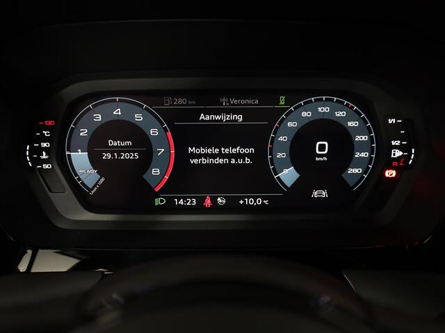 Audi A3 SPORTBACK 30 TFSI Pro Line 110 pk | Navigatie via App | Parkeersensoren achter | Cruise control | LED koplampen |