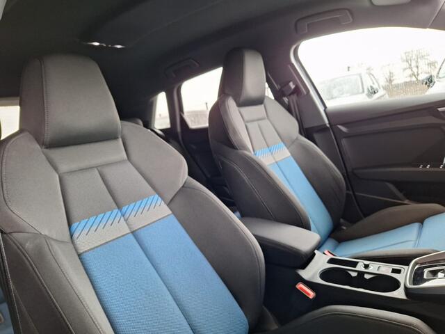 Audi A3 SPORTBACK 45 TFSI e S-Line Plug In Hybrid 245 pk | PHEV | Trekhaak Afneembaar | Matrix LED | Carplay | Electrische Sportstoelen Verwarmd | Navi |